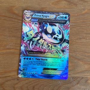 Primal kyogre EX Pokémon card